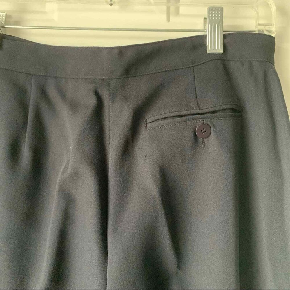 Anne Klein Black Dress Pants Size 4 - Picture 4 of 11